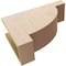 Ekena Millwork 7"W x 21"D x 14"H Classic Alpine Rough Cedar Woodgrain TimberThane Corbel, Primed Tan CORUR07X21X14ALPRCPR - alternate 4